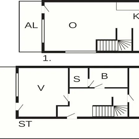 別荘 Two-bedroom In 20